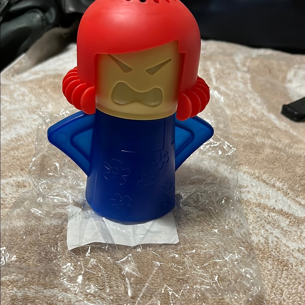 Red and Blue Doll Accessories for Creative Play